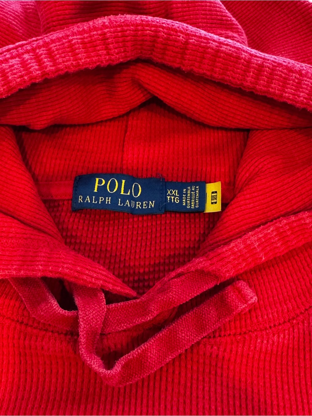 Polo Ralph Lauren Men’s Waffle Knit Hoodie - Picture 6 of 7